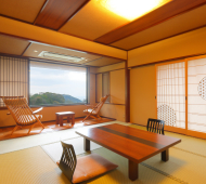 温泉半露天風呂付(角部屋)